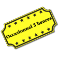 Occasionnel 3 heures