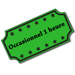 Occasionnel 1 heure