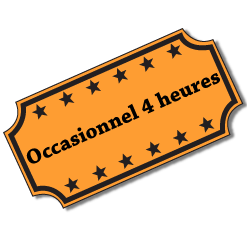 Occasionnel 4 heures