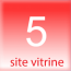 5 mots clefs site vitrine